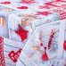 Новогодняя скатерть льняная Новогодняя скатерть льняная