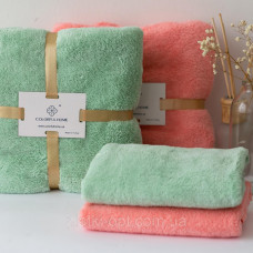 Комплект полотенец Colorful Home (микрофибра) мятный