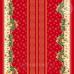 Новогодняя скатерть льняная  