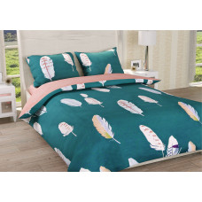 Постельное белье Ранфорс Органик Р 512Д Leleka-Textile полуторный цветной