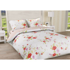 Постельное белье Ранфорс Органик Р 536Д Leleka-Textile полуторный цветной