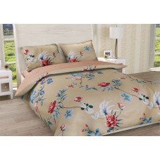 Постельное белье Ранфорс Органик Р 537Д Leleka-Textile двуспальный цветной