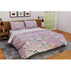 Постельное белье Ранфорс Органик Р 543Д Leleka-Textile двуспальный цветной