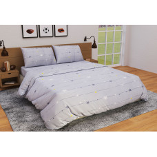 Постельное белье Ранфорс Органик Р 551 Leleka-Textile двуспальный цветной