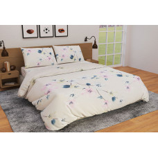 Постельное белье Ранфорс Органик Р 552 Leleka-Textile двуспальный цветной