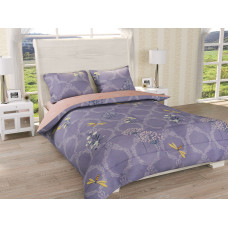 Постельное белье Ранфорс Органик Р 554Д Leleka-Textile двуспальный цветной
