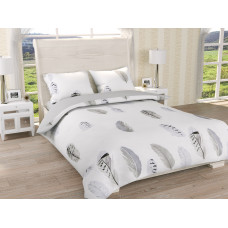 Постельное белье Ранфорс Органик Р 561Д Leleka-Textile полуторный цветной