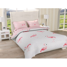 Постельное белье Ранфорс Органик Р 564Д Leleka-Textile полуторный цветной